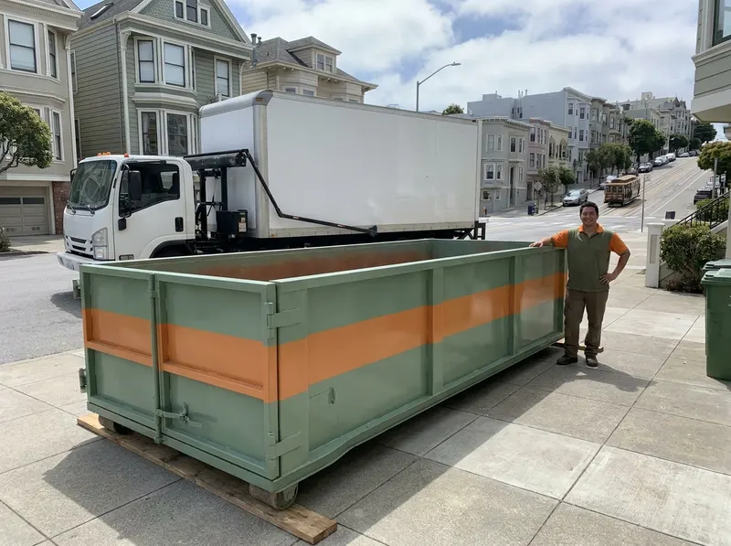 10-Yard Dumpster Rental in San Francisco, Ca