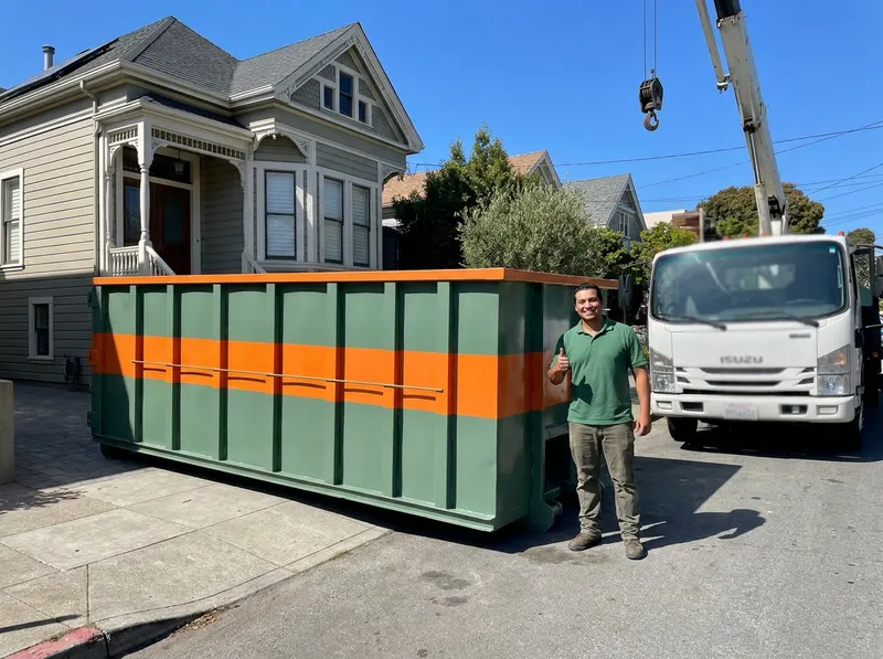 15-Yard Dumpster Rental in San Francisco, Ca